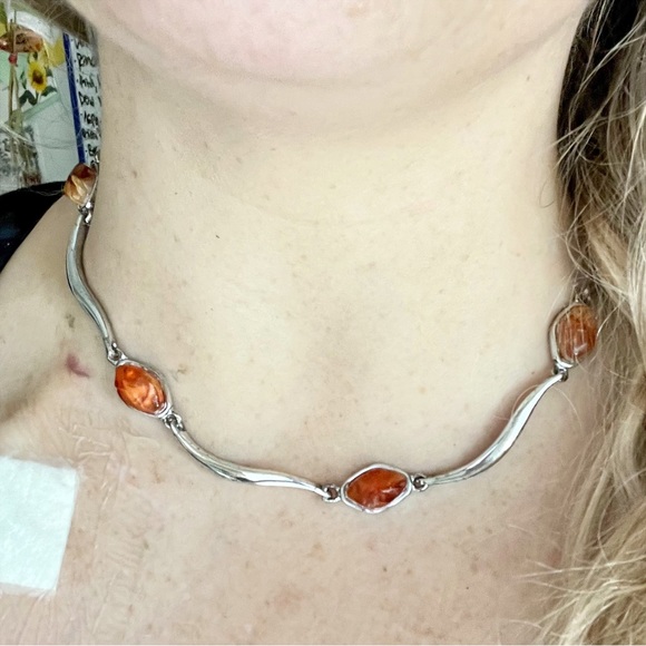 Givenchy Couture Vintage Amber Choker - Picture 7 of 7